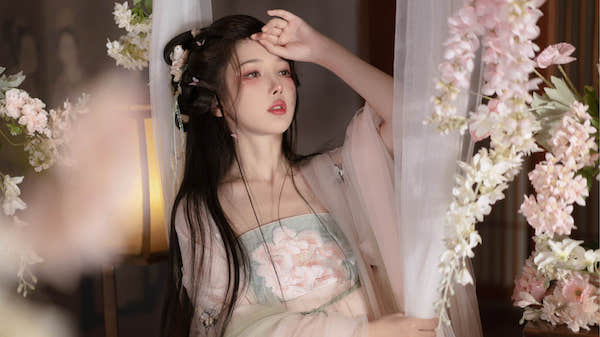 超美的汉服小姐姐高清写真电脑壁纸4k