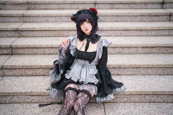 Rioko cosplay 喜多川海梦/黑江雫高清电脑壁纸4k