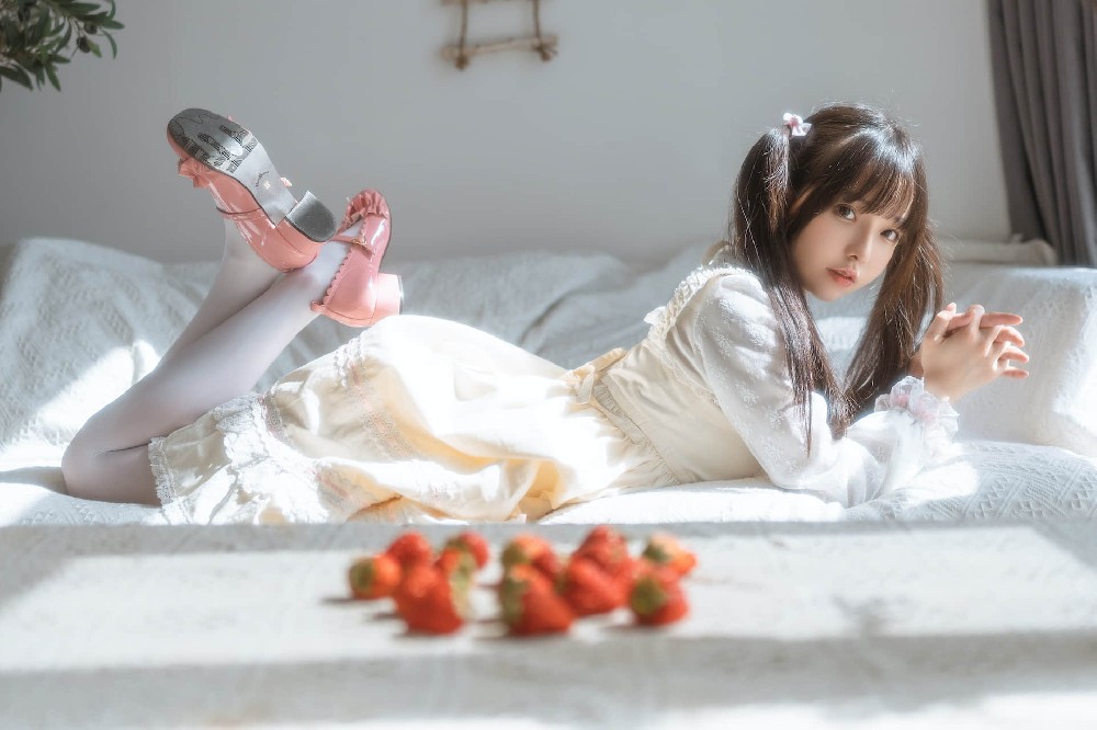 可爱双马尾女孩洛丽塔Lolita高清美女电脑壁纸4k