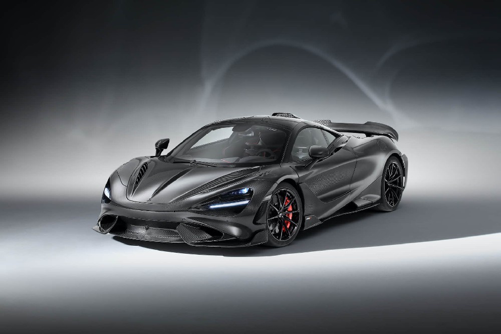 2022款 全新 迈凯伦765LT Carbon Edition TopCar Design 黑色超酷跑车电脑壁纸5k
