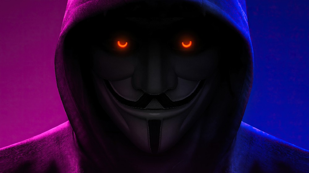 匿名连帽衫面具 Anonymous Hoodie Mask 高清桌面