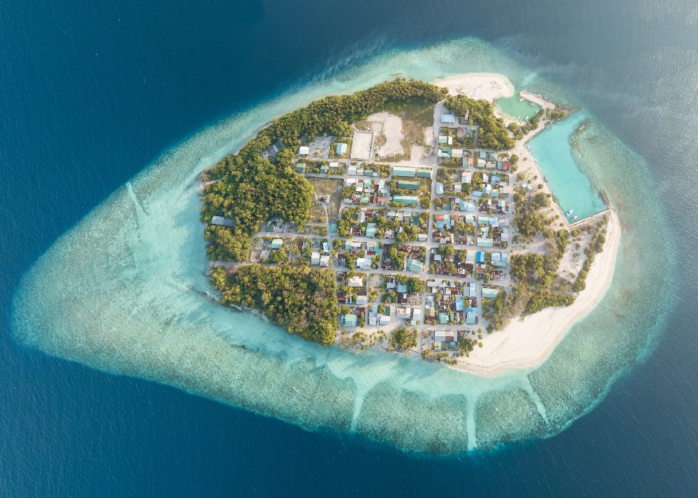 Maldives马尔代夫航拍图高清电脑壁纸8k