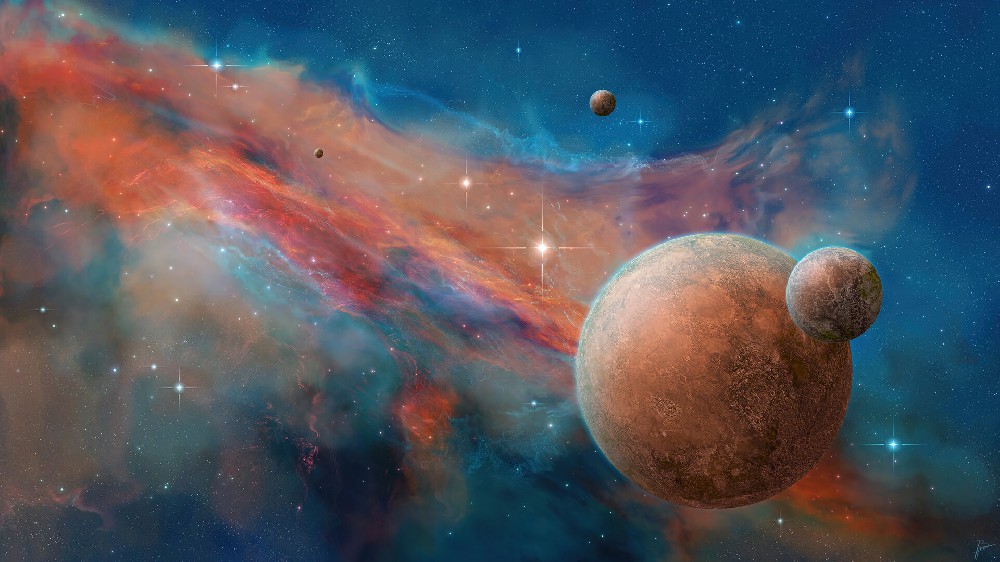宇宙星河图片壁纸0827
