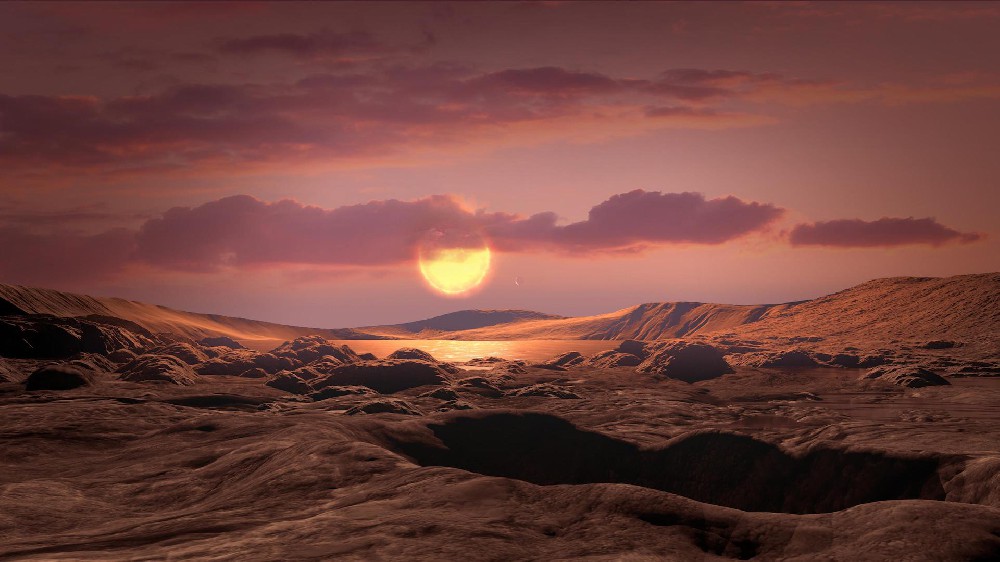最像地球的Kepler-1649c系外行星高清电脑壁纸4k