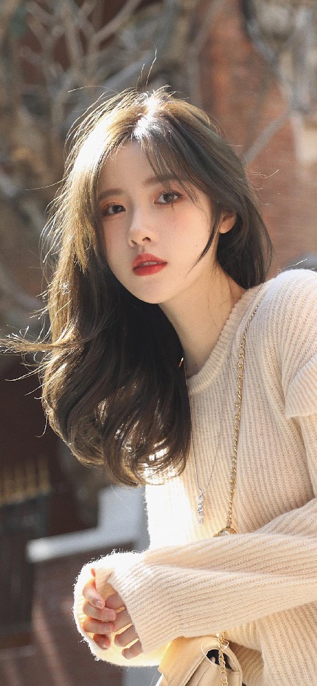 超甜元气美女梨涡允允高清手机壁纸