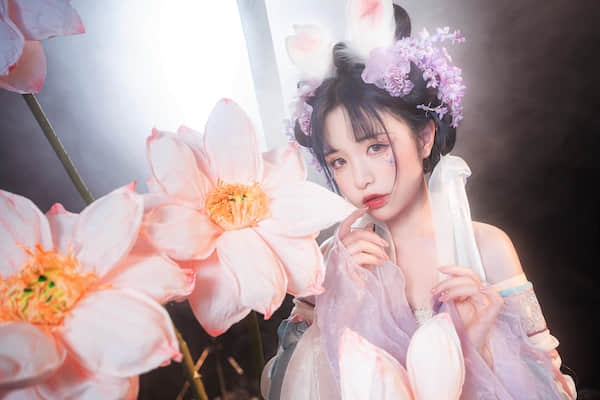 爆机少女喵小吉Neko Koyoshi 古风cosplay高清电脑壁纸5k
